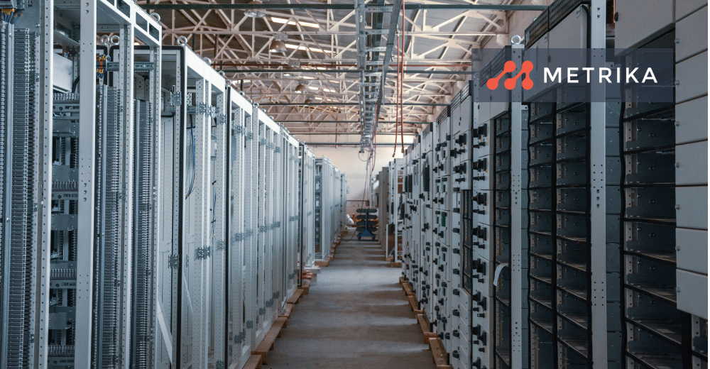 Cover photo of a data center