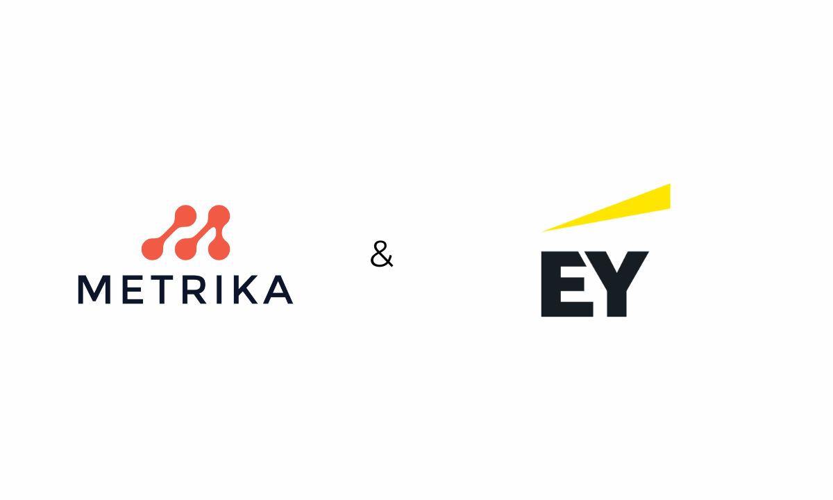 Metrika and EY partnership announcement